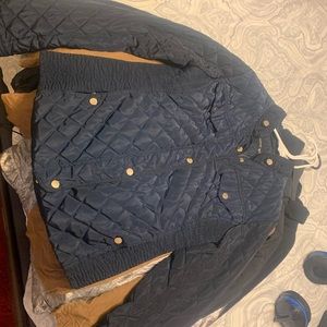 European Bought. Reserved. Navy Blue Jacket